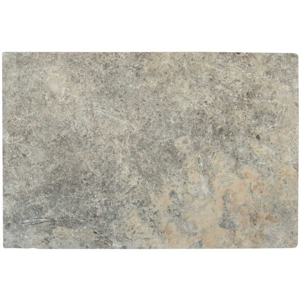 Msi Silver 16 in. X 24 in. Tumbled Travertine Paver Tile ZOR
